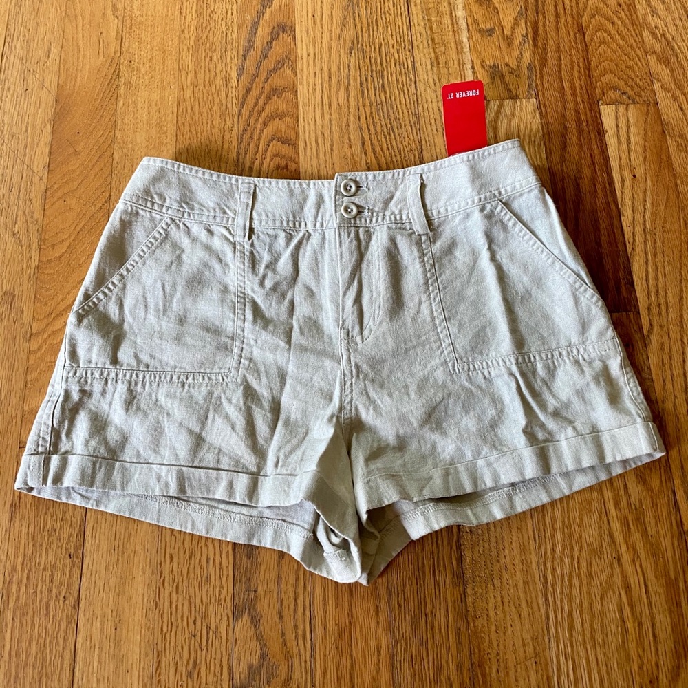 Forever 21 Khaki Shorts